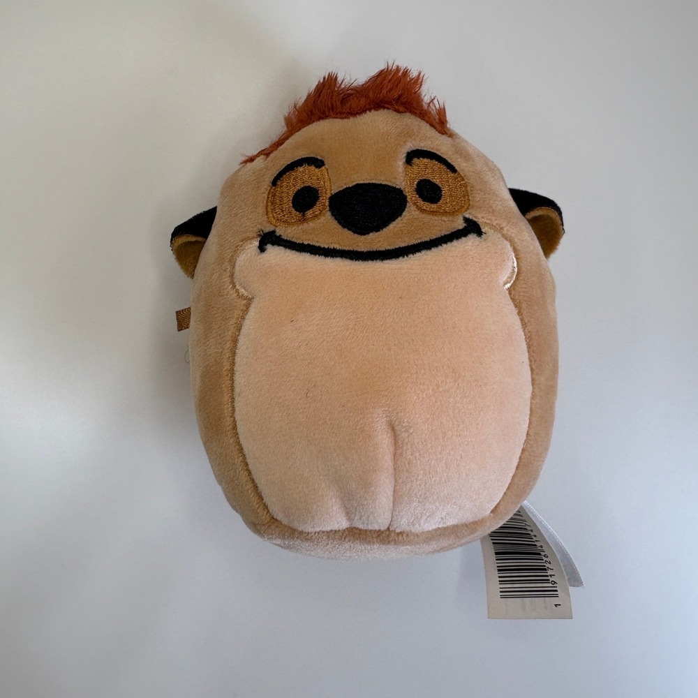 Squishmallows Disney‎ Lion King Timon Plush 5" Stuffed Animal Brown Tan Kellytoy